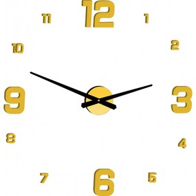 Moderné nástenné hodiny čísla OR FOX Plexi I SENTOP 12P005