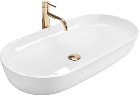 Keramické umývadlo na dosku REA CLEO 81 cm biele