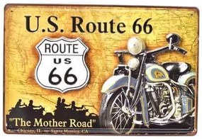 Ceduľa 3D - U.S. Route 66