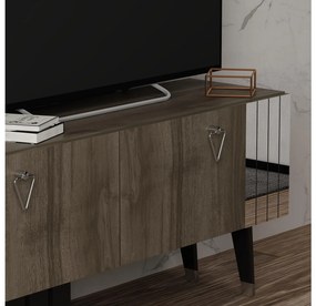 TV stolík/skrinka Nipuni (orech) . Akcia -19%. Vlastná spoľahlivá doprava až k Vám domov. 1095210
