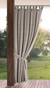 Hnedý melírovaný vodeodolný záves do altánku Šírka: 155 cm | Dĺžka: 220 cm
