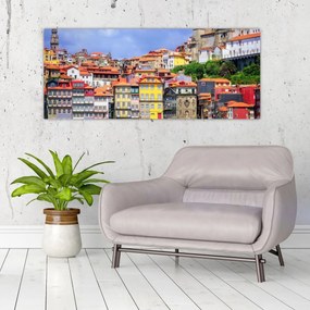 Obraz - Ribeira, Portugalsko (120x50 cm)