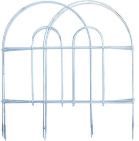 Záhradný plôtik biela, 3 m