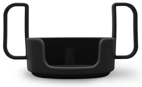 Čierne držadlo na detský hrnček Design Letters