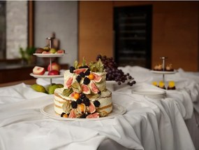 Servírovacia porcelánová tácka ø 32 cm Eau – Zone