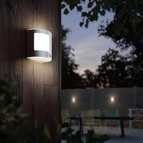 Philips 17316/47/16 - LED vonkajšie nástenné svietidlo s čidlom PARROT 1xLED/3,5W/230V