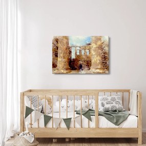 Obraz - Érechthéion, Atény, Grécko (90x60 cm)