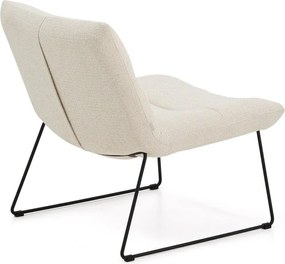 Béžové ženilkové kreslo Asen – Kave Home