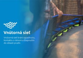 Marimex | Trampolína Marimex Standard 457 cm + vnútorná ochranná sieť + rebrík ZADARMO | 19000084