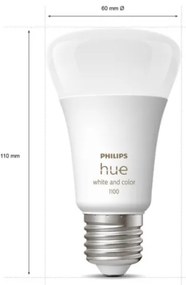 Základná sada Philips Hue WACA 2xE27/9W/230V 2000-6500K + zariadenie k prepojeniu