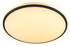 Livarno home Stropné LED svietidlo (hviezdna obloha/čierny lem)  (100379785)