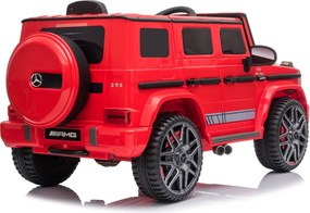 LEAN CARS Elektrické autíčko na batérie Mercedes G63 BBH-0003 červené