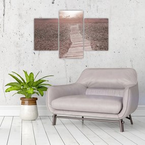 Obraz - Kamienková pláž (90x60 cm)