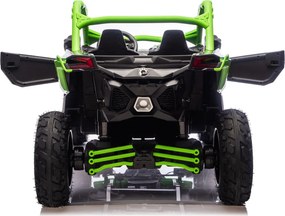LEAN CARS Elektrické autíčko Maverick CAN-AM Turbo RS STRONG AIR zelené