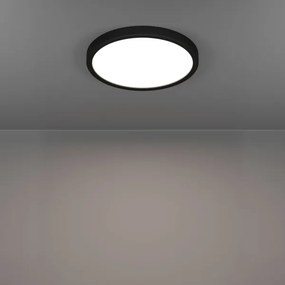 Eglo 901299-LED Stropné svietidlo FUEVA LED/14,2W/230V 2700/4000/6500K pr.27,8cm čierne