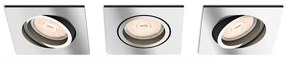 Philips 50403/11/PN - SADA 3x Podhľadové svietidlo MYLIVING DONEGAL 1xGU10/5,5W/230V chróm