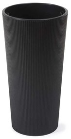 PLASTOVÝ KVETINÁČ URBANIKA ECO 46X25 CM ČIERNA