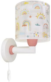 Dalber 41199 - Detská nástenná lampa RAINBOW 1xE27/15W/230V pestrofarebná