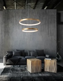 LED luster Leon 60 zlaté
