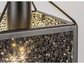 Rabalux 72217 - Luster na lanku SAMILO 1xE27/40W/230V čierna