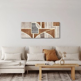 Obraz - Tvary (120x50 cm)