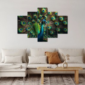 Obraz – Páv (150x105 cm)