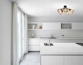 BERGE LED stropné svietidlo LOFT - 5xE27 - LUCA04