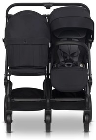 Súrodenecký kočík EasyGo Echo Ebony Black