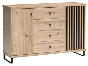 Komoda Claudi 04 (dub artisan). Akcia -21%. Vlastná spoľahlivá doprava až k Vám domov. 1055488