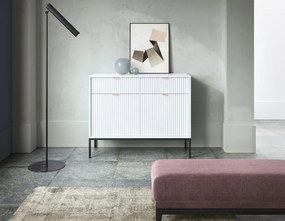 Komoda so zásuvkami Nova, biela