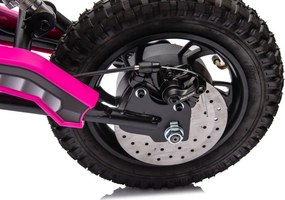 LEAN CARS Nabíjací Crossbike A9901 Pink 36V