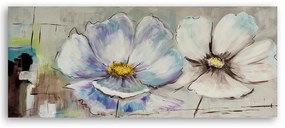 Gario Obraz na plátne Dve kvety Rozmery: 120 x 40 cm