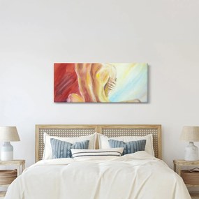 Obraz odpočívajúce ženy, olejomaľba (120x50 cm)