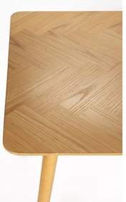 Jedálenský stôl v dekore duba 80x160 cm Fabio – White Label