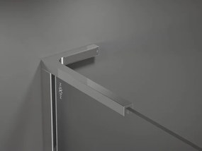 Mexen Velar L, sprchový kút s posuvnými dverami 100 x 85 cm, 8mm šedé sklo, chrómová, 871-100-085-43-01