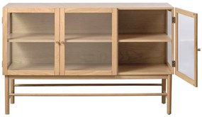 Dizajnová komoda Dallan 140 cm prírodný dub