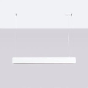 Sollux SL.1394 - LED Luster na lanku SPARK 1xG13/8,5W/230V biela