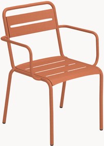 Stohovateľné záhradné stoličky's opierkami Star, 2 ks