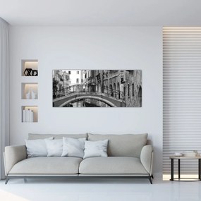 Obraz - Pohľad na Benátky (120x50 cm)
