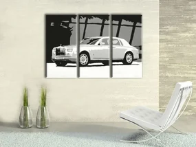 Ručne maľovaný POP Art obraz BENTLEY | rôzne rozmery