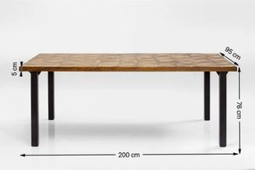Stôl Illusion  200×95 cm 76 × 200 × 95 cm KARE DESIGN