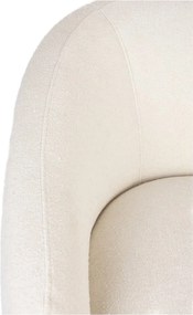 Krémová pohovka 181 cm Ľan – White Label