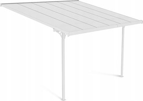 Záhradný prístrešok Altánok Atlanta 375x305 cm Polykarbonát na stenu Garážový