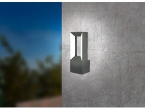 Eglo 98725 - LED Vonkajšie nástenné svietidlo RIFORANO 2xLED/5W/230V IP44