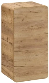 Závesná skrinka do kúpeľne spodná Aruba 810 1D dub craft zlatý