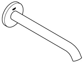 GROHE 13449001 - Vaňová výpusť ESSENCE 221 mm lesklý chróm