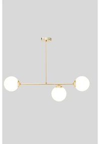 Luster na tyči FIRA 3xE27/60W/230V zlatá