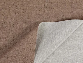 Biante Dekoračný záves Porto PRT-016 Hnedá režná - šírka 130 cm 130x230 cm