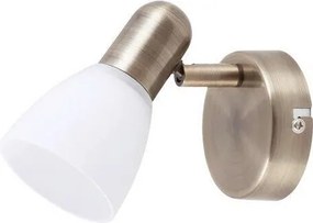XXXLutz BODOVÉ SVIETIDLO, 40 W/E14, 14.5/8/15.5 cm - Interiérové svietidlá - 006264066301