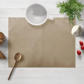 Biante Zamatové prestieranie na stôl Velvet Prémium SVP-026 Kávovo béžové 30x40 cm